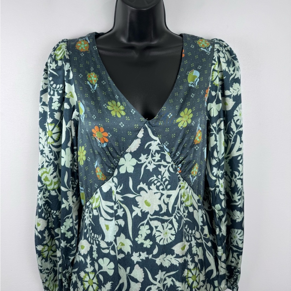 Damson Madder Women‎ Stormi Tie Back Dress Size 10 - Picture 2 of 7